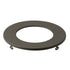 Kichler Direct To Ceiling Unv Accessor 4in Round Slim Downlight Trim Model: DLTSL04RBKT