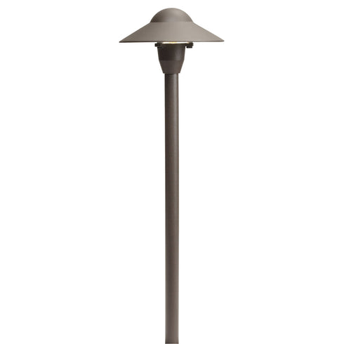 Kichler Dome Path Light 6in Model: 15470BKT