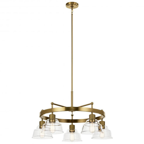Kichler Eastmont™ 5 Light Chandelier With Clear Model: 52403BNB