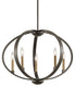 Kichler Elata 5 Light Chandelier Pendant Model: 43871CLP