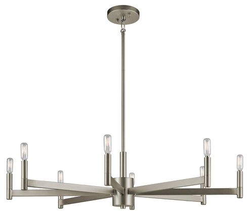 Kichler Erzo 8 Light Chandelier Model: 43857NBR