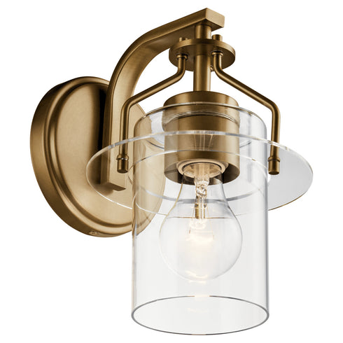 Kichler Everett™ 9.25 Inch 1 Light Wall Sconce Model: 55077NBR