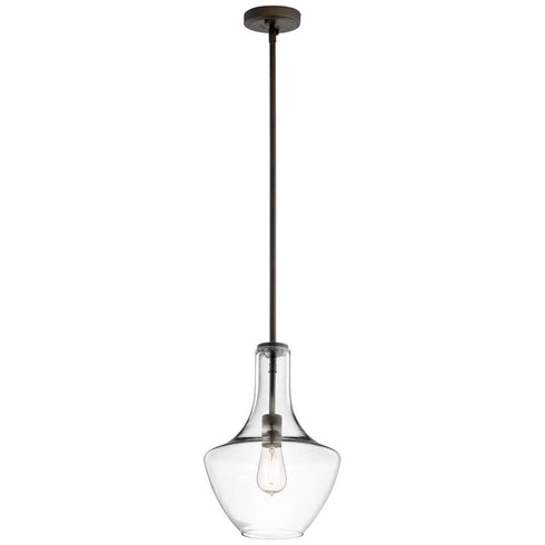 Kichler Everly
1 Light Pendant Model: 42141CHCLR