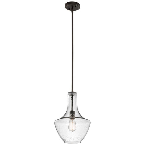 Kichler Everly
1 Light Pendant Model: 42141CHCLR