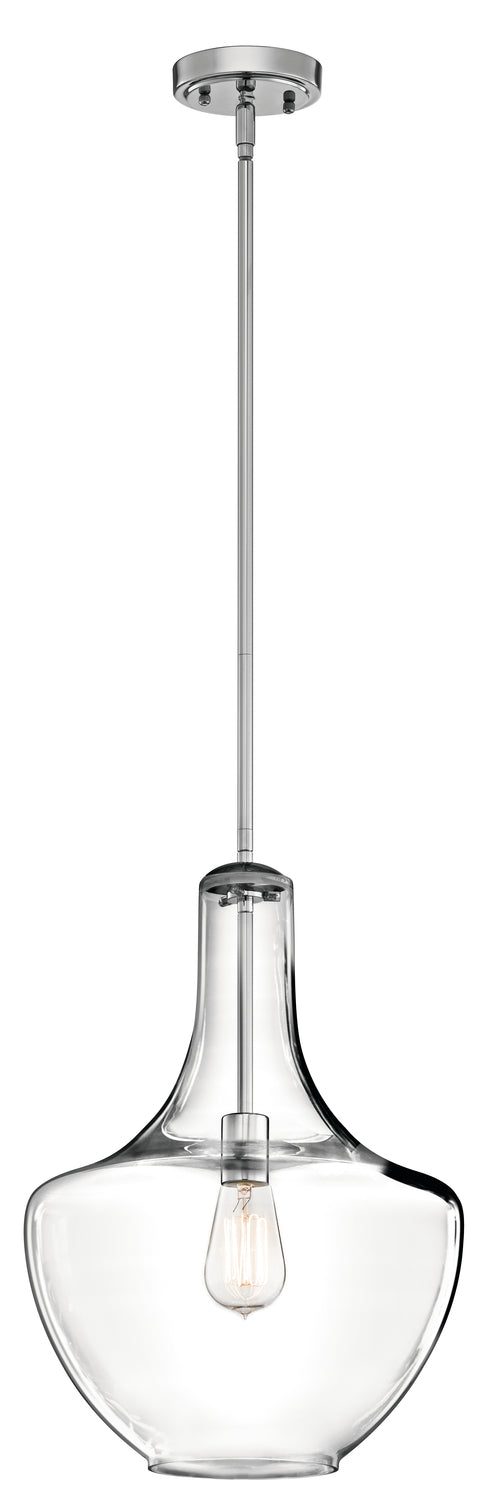Kichler Everly(Tm) 1 Light Pendant Model: 42046CH