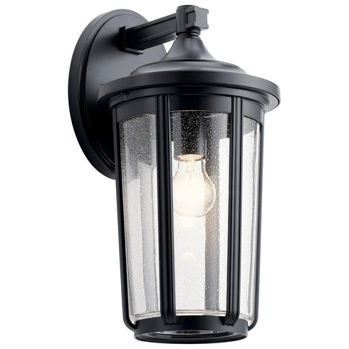 Kichler Fairfield 1 Light Outdoor Wall Model: 49894BK