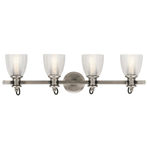 Kichler Flagship 4 Light Bath Model: 45874CLP