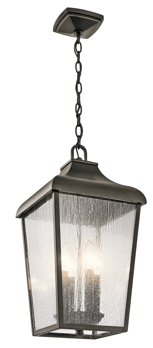 Kichler Forestdale 4 Light Outdoor Pendant Model: 49740OZ