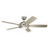Kichler Geno(Tm) LED 54 Inch Geno Fan Model: 330001BSS