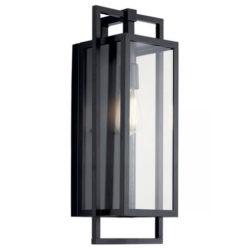 Kichler Goson 1 Light Outdoor Wall Model: 59087BK