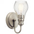 Kichler Greenbrier 1 Light Wall Sconce Model: 45390BK