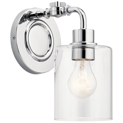 Kichler Gunnison 1 Light Wall Sconce Model: 45664CH