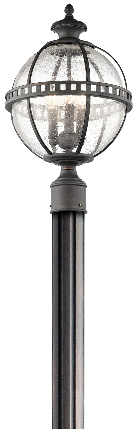 Kichler Halleron 3 Light Outdoor Post Mt Model: 49604LD