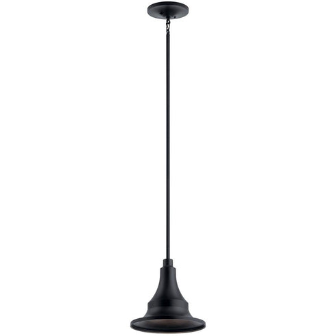 Kichler Hampshire 1 Light Outdoor Pendant Model: 59057BKT