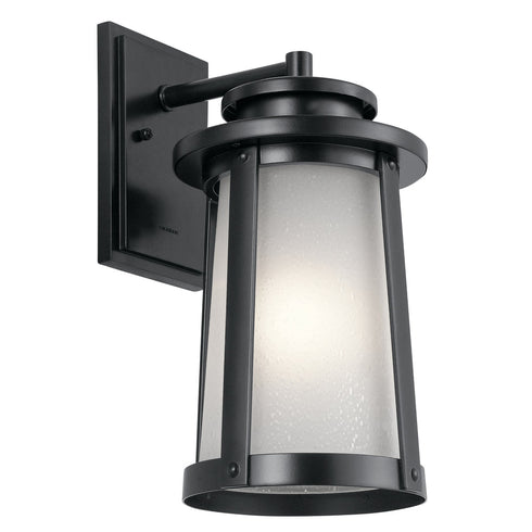 Kichler Harbor Bay 1 Light Outdoor Wall Model: 49918BK