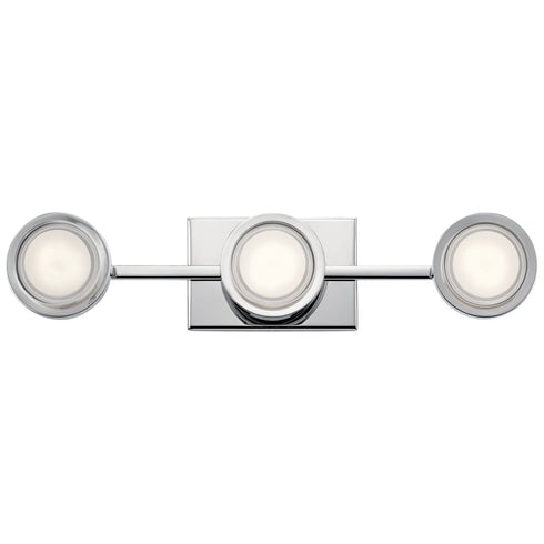 Kichler Harlawtm 3 Light LED Bath Model: 85077CH