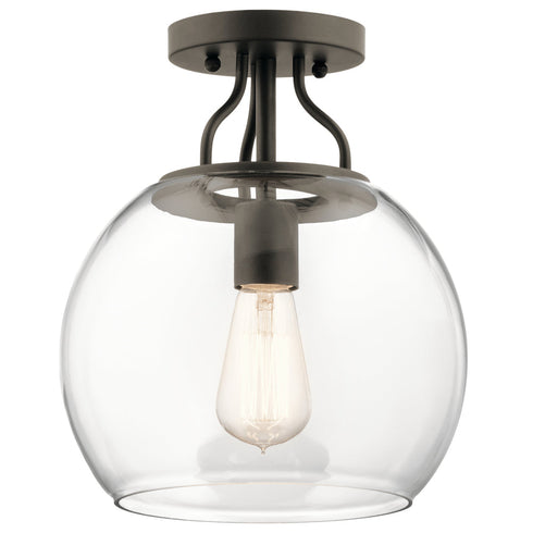 Kichler Harmony 1 Light Semi Flush Model: 44066NI