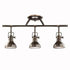 Kichler Hatteras Bay 3 Light Rail Light Halogen Model: 7050OZ
