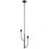 Kichler Hatton 2 Light Pendant Model: 52258BK