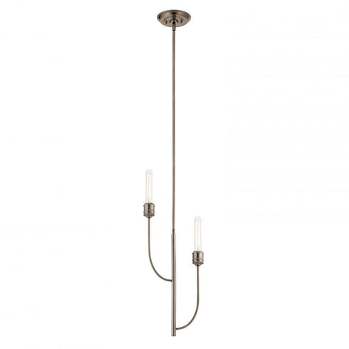 Kichler Hatton 2 Light Pendant Model: 52258BK