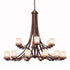 Kichler Hendrik 18 Light Chandelier Model: 1873OZ