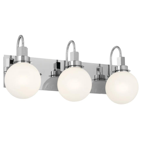 Kichler Hex Bath 3 Light in Black Finish Model: 55151BK