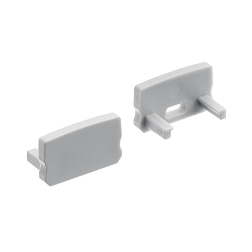 Kichler Ils Te Series Tape Extrusion End Cap 5 Pair Model: 1TEE1SWSFHSIL