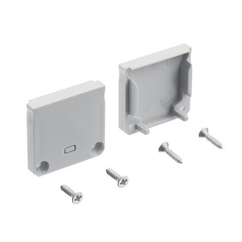 Kichler Ils Te Series Tape Extrusion End Cap 5 Pair Model: 1TEE2DWSFSSIL