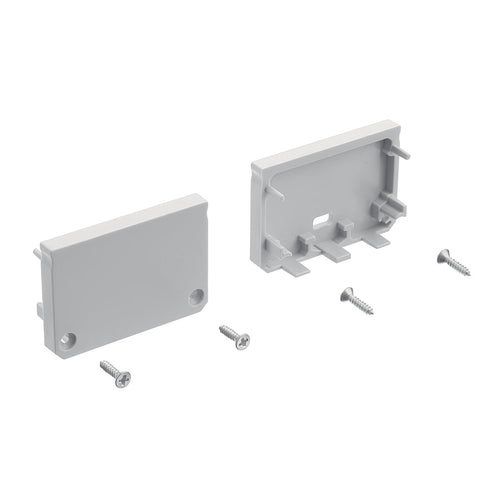 Kichler Ils Te Series Tape Extrusion End Cap 5 Pair Model: 1TEE3DWSFSSIL