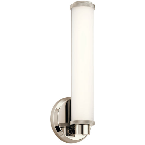 Kichler Indeco 1 Light LED Wall Sconce Model: 45686NBRLED