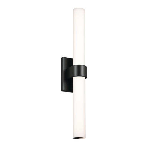 Kichler Izza Linear Bath 25 Inch LED in Matte Black Finish Model: 83838