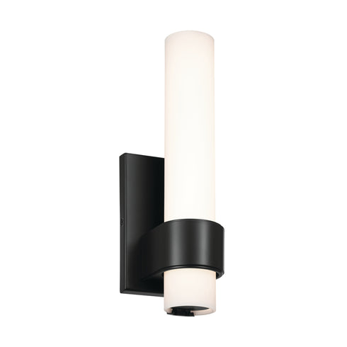 Kichler Izza Wall Sconce LED in Matte Black Finish Model: 83837