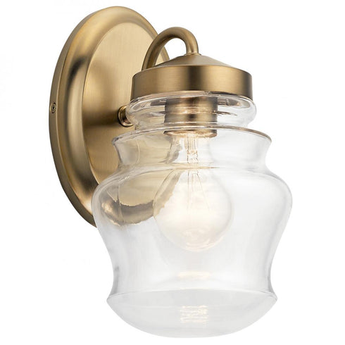 Kichler Janiel 1 Light Wall Sconce Model: 55037CLZ