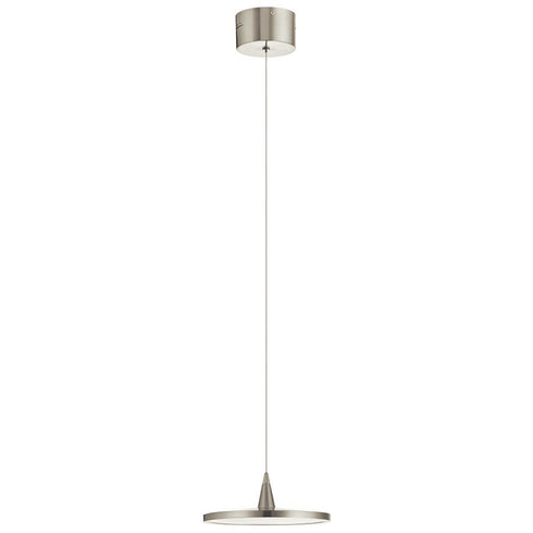 Kichler Jeno Mini Pendant LED in Brushed Nickel Finish Model: 83963