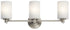 Kichler Joelson 3 Light LED Bath Model: 45923NIL18