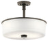 Kichler Joelson 3 Light Pendan Semi Flush Model: 43925NI