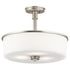 Kichler Joelson 3 Light Pendant Semi Flush Model: 43925NIL18