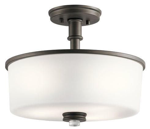 Kichler Joelson 3 Light Semi Flush Model: 43926NI