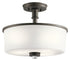 Kichler Joelson 3 Light Semi Flush Model: 43926NI