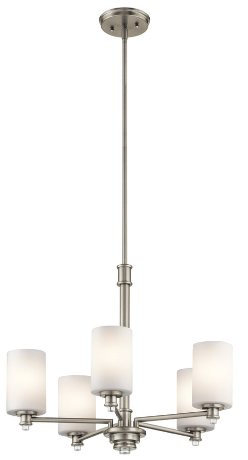 Kichler Joelson 5 Light Chandelier Model: 43923NI