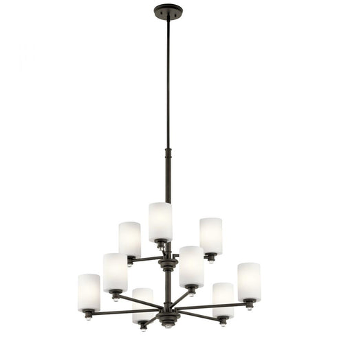 Kichler Joelson 9 Light Chandelier Model: 43924OZL18