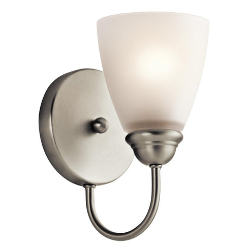 Kichler Jolie 1 Light Wall Sconce Model: 45637CHL18