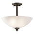 Kichler Jolie 2 Light Pendant Semi Flush Model: 43641NIL18