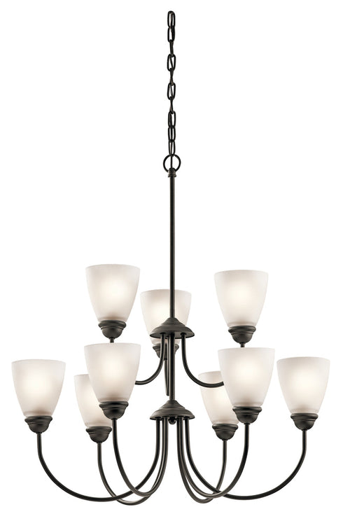 Kichler Jolie 9 Light Chandelier Model: 43639NI