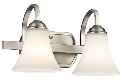 Kichler Keiran 14 Inch 2 Light Vanity Light With Model: 45512NI