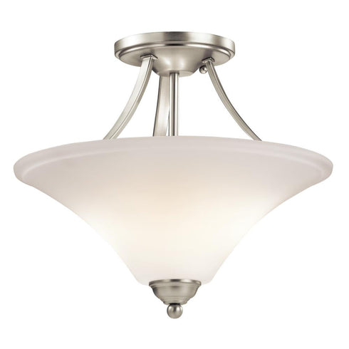 Kichler Keiran 2 Light LED Semi Flush Model: 43512NIL18