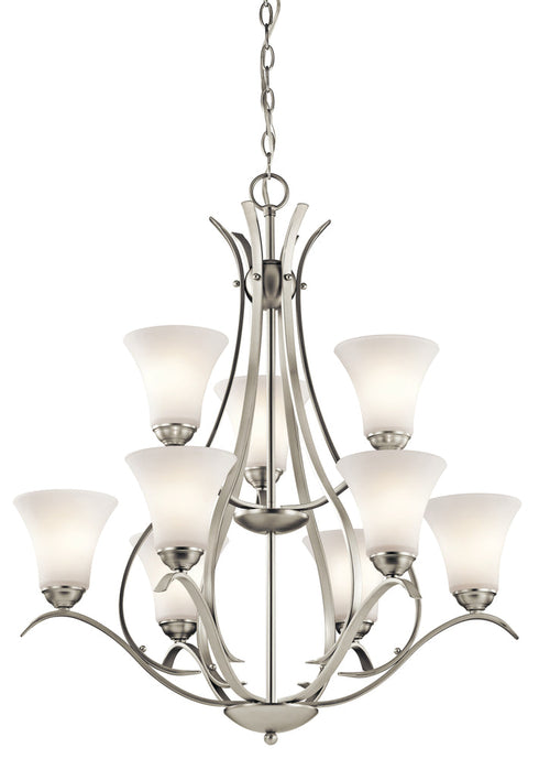 Kichler Keiran 9 Light Chandelier Model: 43506NI