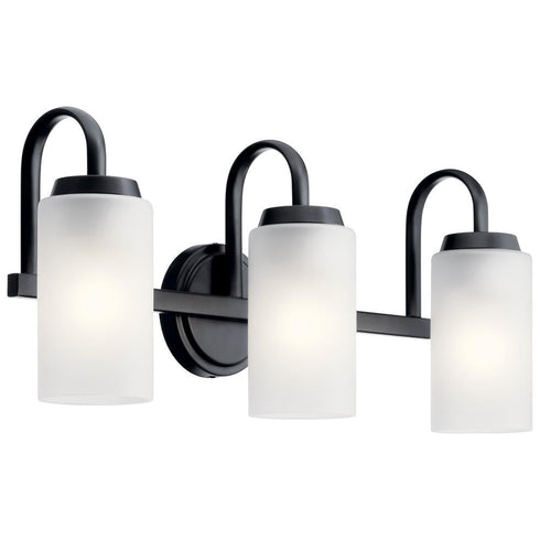 Kichler Kennewick™ 2 Light Vanity Light With Model: 55087BK