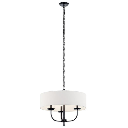 Kichler Kennewick™ 3 Light Chandelier With Model: 52384BK