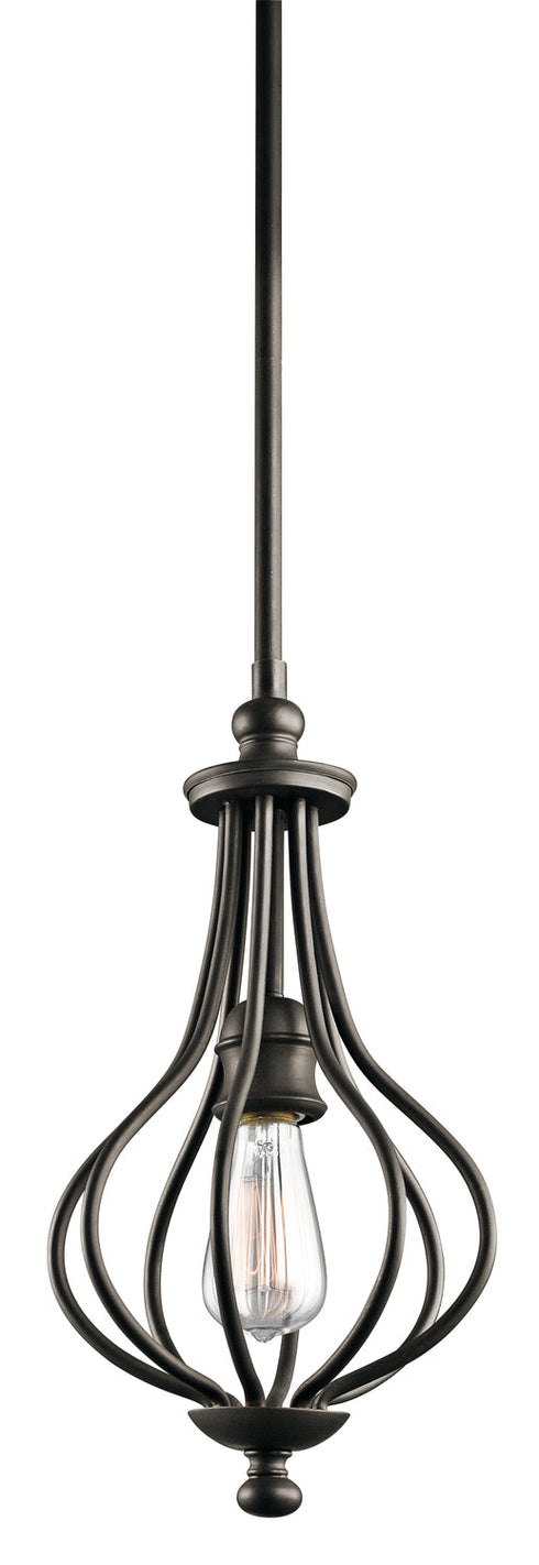 Kichler Kensington 1 Light Mini Pendant Model: 43333OZ